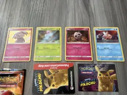 LOT Detective Pikachu Movie Cards NM Pokemon TCG 2019 Promo SM190 3 8 14 15 / 18 - Image 3
