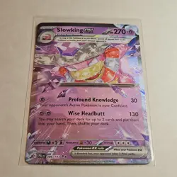 Pokemon Slowking ex 086/193 Sv02: Paldea Evolved Double Rare EX Holo Card - Image 1