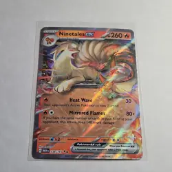 Pokemon Ninetales ex 038/165 Sv2a Card 151 Holo Double Rare Full Art Japanese EX - Image 1