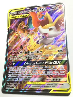 CHARIZARD & BRAIXEN GX - SM230 - OVERSIZED - SM Promo - Pokemon Card - NM - Image 1