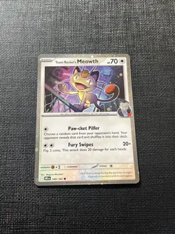 Team Rocket's Meowth (Cosmos Holo) 149/182 Miscellaneous Cards & Products Holo - Image 1