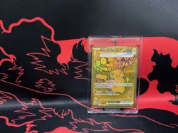 Pikachu EX Prismatic Evolutions Holo Hyper Rare Gold Card 179/131 SV - Image 1