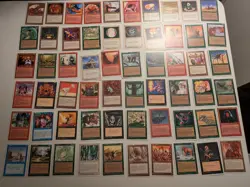Magic the Gathering Ley Druid + 59 additional cards all from 4th Edition - Image 1