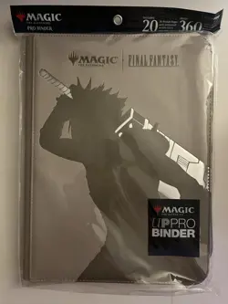 UltraPro MTG Final Fantasy Cloud - 9-Pocket Premium Zippered PRO-Binder New - Image 1