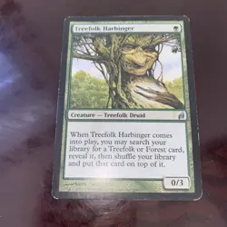 Lorwyn Treefolk Harbinger #239 TCG ENGLISH REGULAR LP - Image 1