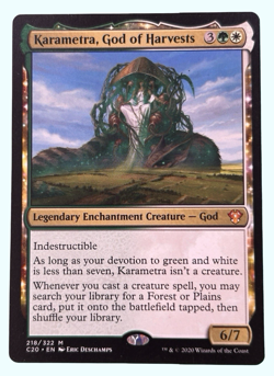 Karametra God of Harvests, Commander 2020, NM Near Mint, Magic the Gathering MTG - Image 1