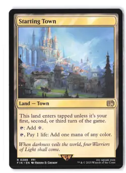 MTG Starting Town 289 FIN Regular NM - Image 1