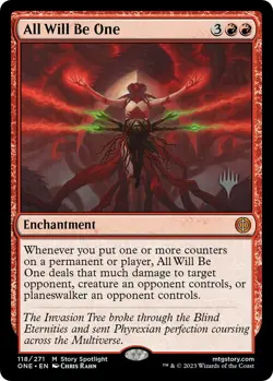 Magic The Gathering: All Will Be One Promo Pack, Phyrexia: All Will Be One NM - Image 1