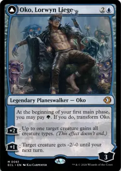 Oko, Lorwyn Liege Lorwyn Eclipsed Magic MTG NM - Image 1