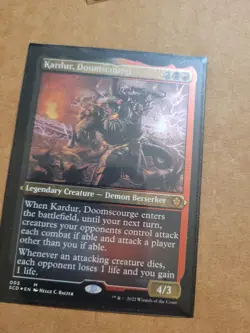 MTG Commander Deck: Chaos Incarnate Magic SCD EDH COMPLETE SLEEVED w/ Tokens - Image 1