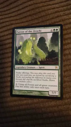 Magic: the Gathering / MtG Patron of the Orochi x1 Betrayers of Kamigawa - Image 1