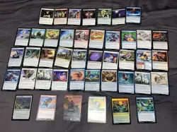 MTG XL Bloomburrow Themed Set Lot Magic The Gathering + Adjacent Critters ! - Image 1