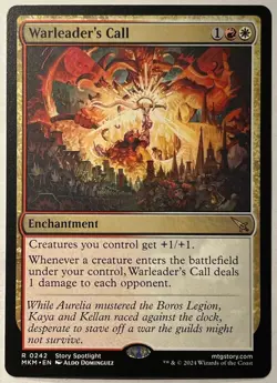 MTG Warleader's Call-Murders at Karlov Manor NM-M - Image 1