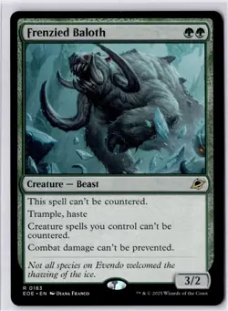 Frenzied Baloth Edge of Eternities Regular NM R 0183 - Image 1