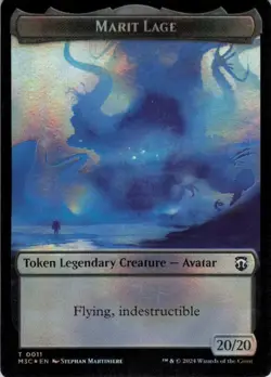 MTG Marit Lage (Ripple Foil) / Sand Warrior (11) | LP | Modern Horizons 3 {M3C} - Image 2