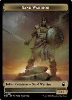 MTG Marit Lage (Ripple Foil) / Sand Warrior (11) | LP | Modern Horizons 3 {M3C} - Image 3