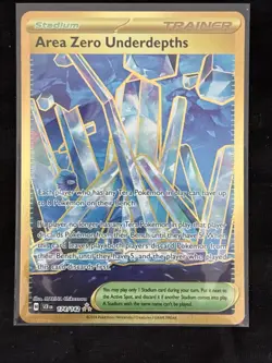Pokemon 2024 SV Stellar Crown Area Zero Underdepths Trainer Card #174/142 - Image 1