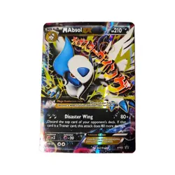Pokemon Mega Absol EX XY63 Full Art Holo Promo Card XY Black Star - Image 1