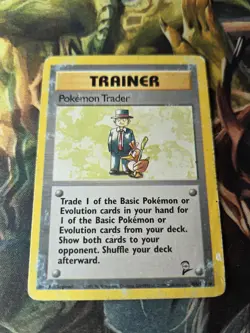 Pokemon TCG Pokemon Trader Base Set 2 106/130 Regular Unlimited Rare HP - Image 2