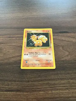 Vulpix Base Set Pokemon TCG 68/102 Unlimited Common LP - Image 2