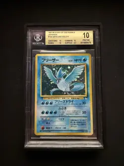 1997 POKEMON JAPANESE FOSSIL #144 ARTICUNO-HOLO BGS 10 (Very Low POP) - Image 1