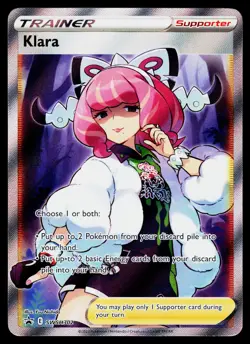 Klara (Full Art) #SWSH302 Pokemon SWSH: Sword & Shield Promo Cards - Image 1