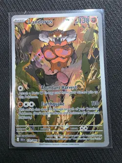 Landorus 131/086 NM - Illustration Rare - 2025 TCG Pokemon Black Bolt - Image 1