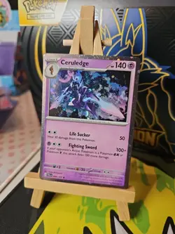 Ceruledge 098/193 Holo Cosmos Rare S&V Paldea Evolved Pokemon Card - Image 1