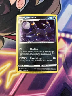 Umbreon SWSH129 - HOLO Black Star Promo Sword & Shield Pokemon TCG - NM - Image 1