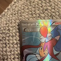 Pokemon TCG Skyla 122/122 XY Breakpoint Full Art Trainer - Image 5