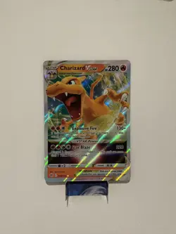 Pokemon TCG Charizard VSTAR Holo Ultra Rare Card Brilliant Stars 18/172 NM/MINT - Image 1
