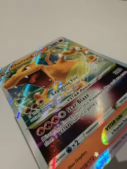 Pokemon TCG Charizard VSTAR Holo Ultra Rare Card Brilliant Stars 18/172 NM/MINT - Image 3