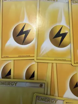 Vintage Pokemon Lightning Energy Lot EX Era 2003-2007 WotC Nintendo TCG - Image 5