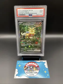 PSA 9 - Gouging Fire EX 204/162 SIR - 2024 Pokemon SV05: Temporal Forces - Image 1
