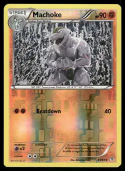 Pokemon Cards Machoke 41/83 Reverse Holo Generations NM - Image 1
