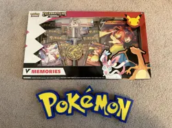 Pokemon TCG Celebrations V Memories Charizard Sylveon Collection Box New SEALED! - Image 1