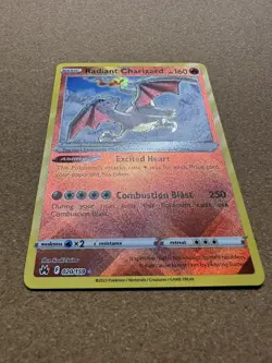 Radiant Charizard 020/159 - Crown Zenith Radiant Rare Pokemon TCG - NM - Image 3