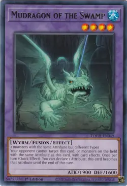 Yugioh - Mudragon of the Swamp (Rare) (1st Edition) - TOCH-EN049 P - Image 1