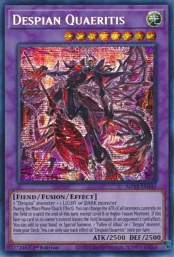 1x Despian Quaeritis | MP22-EN141 | SCR | 1st Ed | NM | YuGiOh - Image 1