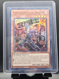 Yugioh Vanquish Soul Razen WISU-EN016 Ultra Rare 1st Ed NM - Image 3
