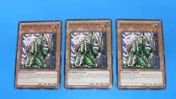 3x KAGEMUSHA OF THE SIX SAMURAI STOR-EN025 UNL ED YUGOH COMMON NM / UNPLAYED - Image 1