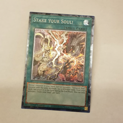 Stake Your Soul WISU-EN023 Collector’s Rare 1st Edition NM Yu-Gi-Oh - Image 1