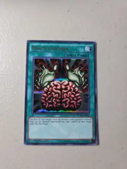 Yugioh DUSA-EN046 Brain Control - Ultra Rare 1st Edition - Image 1
