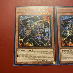 Yugioh - Vanquished Soul Razen MP24-EN139 1st Edition NM X3 - PLAYSET - Image 2