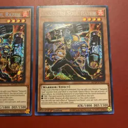 Yugioh - Vanquished Soul Razen MP24-EN139 1st Edition NM X3 - PLAYSET - Image 4