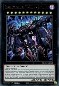 Super Starslayer TY-PHON - Sky Crisis 1st Ed Ultra Rare AGOV-EN042 Yu-Gi-Oh! - Image 1