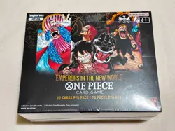 One Piece Card Game OP-09 Emperors in the New World Booster Box English SEALED - Image 1