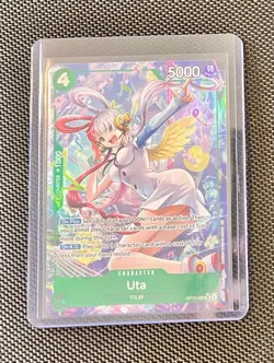Uta (Alternate Art) OP13-023 Carrying On His Will Foil One Piece CCG NM - Image 1