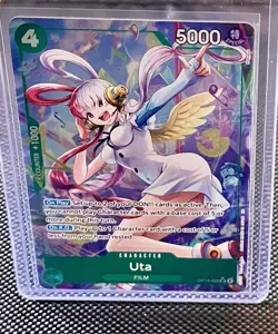 Uta (Alternate Art) OP13-023 Carrying On His Will Foil One Piece CCG NM - Image 2