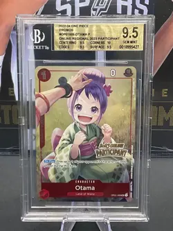 2022-24 One Piece Promos OP01-006 Otama Online Regional 2023 Participant BGS 9.5 - Image 1